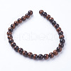 Natural Red Tiger Eye Beads Strands G-C076-6mm-1D-2