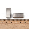 304 Stainless Steel Watch Band Clasps STAS-C127-15P-3