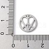 Non-Tarnish 304 Stainless Steel Charms STAS-P338-05P-3