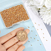 SOFPLATE Rack Plating and PVD Vacuum Plating Brass Round Spacer Beads FIND-SP0002-24A-3