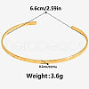 European & American Style 304 Stainless Steel Plain Bangles UM3618-2-5