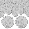 CRASPIRE 50Pcs Adhesive Wax Seal Stickers DIY-CP0010-99D-1