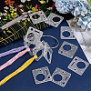 Olycraft 20Pcs Acrylic Floss Bobbin TOOL-OC0001-92E-5