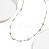 925 Sterling Silver Pendant Necklaces NJEW-L116-02P-2