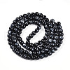Baking Painted Glass Beads Strands DGLA-N003-8mm-A10-2