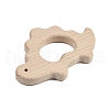Natural Beech Wooden Baby Teething Toys WOOD-U003-16-2