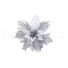 Christmas Thmem Plastic Artificial Flower DIY-WH0259-04-1