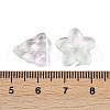 Gradient Color Transparent Glass Beads GLAA-B026-01G-3