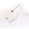 Shiny Elegant Glass Hair Bands PW-WG75179-12-1