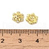 Rack Plating Brass Beads Caps KK-B088-05A-G-3