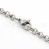 Rolo Chain Necklace for Men NJEW-F027-14-3.5mm-3