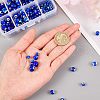 Handmade Evil Eye Lampwork Round Beads LAMP-NB0001-01-3