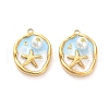 304 Stainless Steel Enamel Pendants STAS-B084-03G-02-1