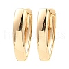 Brass Hoop Earrings EJEW-I289-52A-KCG-1