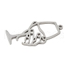304 Stainless Steel Pendants STAS-G355-03P-2