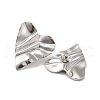 304 Stainless Steel Stud Earrings for Women EJEW-L272-030P-01-2