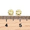 Brass Micro Pave Clear Cubic Zirconia Beads KK-K300-02A-G-2