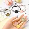 DIY Blank Dome Alloy Bangle Jewelry Making Kits DIY-YW0010-36-3