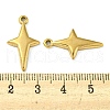 Ion Plating(IP) 304 Stainless Steel Pendants STAS-P341-33G-3