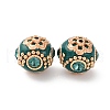 Handmade Resin Indonesia Beads IPDL-S054-008A-01KCG-1