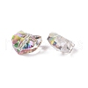 100Pcs Electroplate Glass Beads EGLA-P060-01B-HR02-2