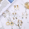 SUNNYCLUE DIY Geometry Style Earring Making Kits DIY-SC0013-20G-5