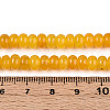 Dyed Natural White Jade Beads Strands G-T139-59A-07-5