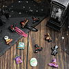 SUNNYCLUE 54Pcs 9 Styles Halloween Opaque Resin Decoden Cabochons RESI-SC0005-71A-4