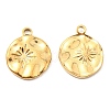 PVD Vacuum Plating 304 Stainless Steel Pendants STAS-F287-30G-2