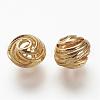 Brass Beads KK-G289-13G-1