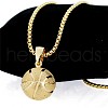 Basketball Alloy Pendant Necklaces FS-WG755B2-02-2