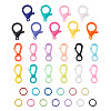 Plastic Lobster CLaw Clasps KY-TA0001-13-2