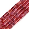 Dyed Natural Agate Beads Strands G-U030-B01-04-2