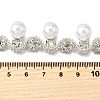 Brass Crystal Rhinestone Cup Chains OCOR-XCP0002-76-4
