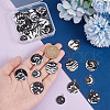   35pcs 7 styles Alloy Enamel Pendants ENAM-PH0002-81-3