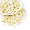 Opaque Colours Luster Glass Seed Beads SEED-T006-02K-3
