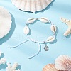 Alloy Turtle Charm Bracelets BJEW-JB11758-02-1