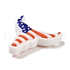 Independence Day Silicone Focal Beads SIL-R147-01C-2