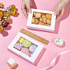 Rectangle Foldable Creative Cardboard Box CON-WH0086-18-3