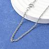 316 Surgical Stainless Steel Cable Chain Necklaces NJEW-JN01047-04-1