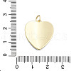 Brass Enamel Pendants KK-H206-11G-02-3