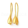Brass Earring Findings KK-D378-05G-1
