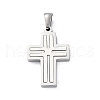 304 Stainless Steel Pendants STAS-L286-12P-1
