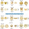 Iron & Brass & Alloy Bead Caps IFIN-SC0001-10-2
