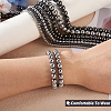 8 Strands 8 Styles Non-magnetic Synthetic Hematite Beads Strands G-TA0001-41-7