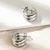 304 Stainless Steel Stud Earrings for Women EJEW-U051-03P-2