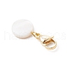 Natural Freshwater Shell Pendant Decoration HJEW-JM03450-5