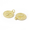 Rack Plating Brass Pendants KK-B065-21G-3