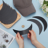Plastic Hat Brim Board for Peaked Cap AJEW-WH0314-577A-3