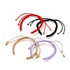 Adjustable Braided Nylon Bracelet Making AJEW-JB00762-1